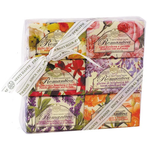 Nesti Dante - Romantica - Geschenkset - Handseife - 6x 150g