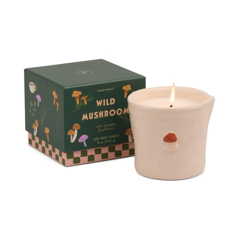 Paddywax - Bistro - Wild Mushroom - Keramik Duftkerze - 226g