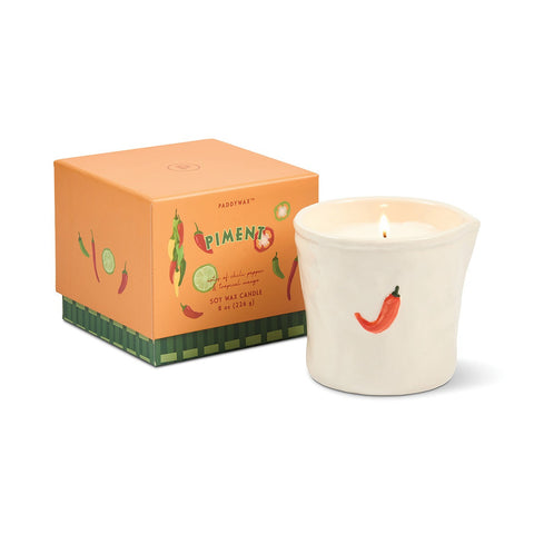 Paddywax Bistro - Piment - Chilli & Mango - Keramik Duftkerze - 226g