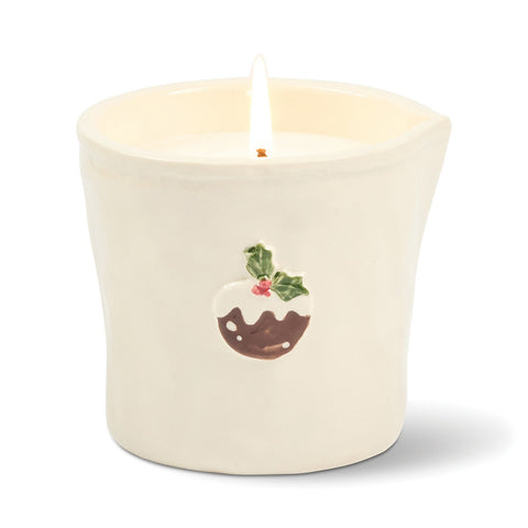 Paddywax Bistro - Christmas Pudding - Fruit & Spices - Keramik Duftkerze - 226g
