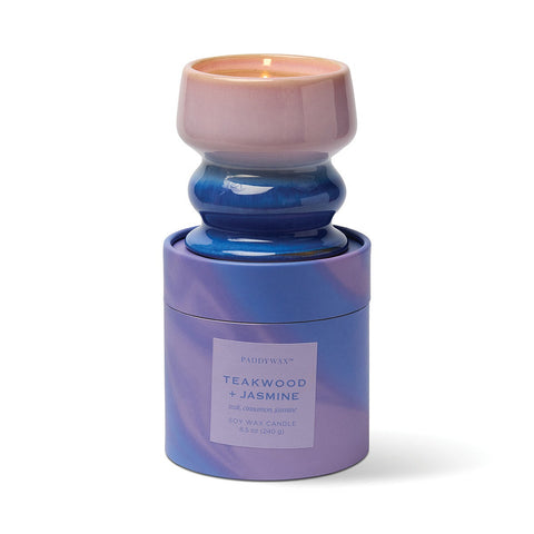 Paddywax Melt - Teakwood & Jasmine - Keramik Duftkerze - 240g