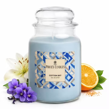 Price´s Candles – Cotton Sky – Duftkerze – 560g