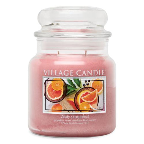 Village Candle - Zesty Grapefruit - Duftkerze - 389g
