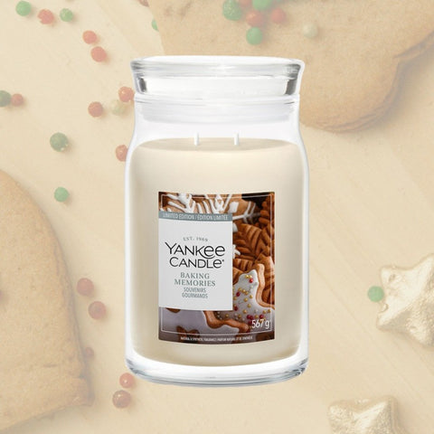Yankee Candle – Baking Memories – Signature 2 Docht Duftkerze – 567g – Bild 3