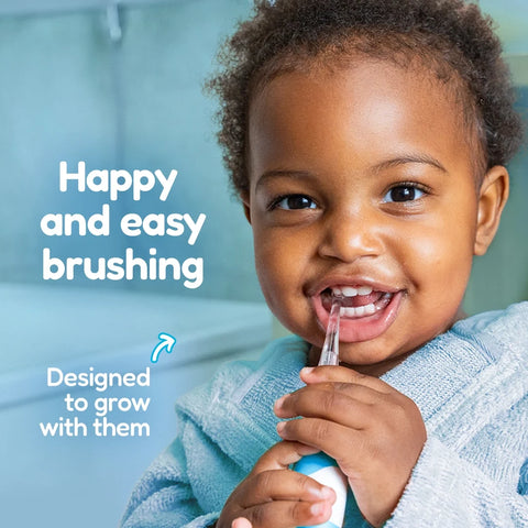Brush-Baby – BabySonic Elektrische Babyzahnbürste – Blau – 0-3 Jahre – Bild 8