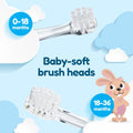 Brush-Baby – BabySonic Elektrische Babyzahnbürste – Rosa – 0-3 Jahre – Bild 6