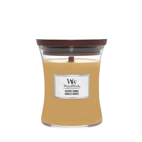 WoodWick - Gilded Sands - Duftkerze mittel - 275g