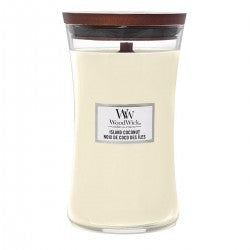 WoodWick - Island Coconut - Duftkerze groß - 610g