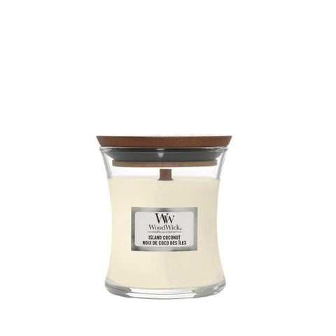 WoodWick - Island Coconut - Duftkerze klein - 85g