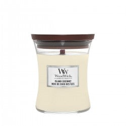 WoodWick - Island Coconut - Duftkerze mittel - 275g