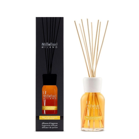 Millefiori Milano - Legni e Fiori d´Arancio - Reed Diffuser - 250ml