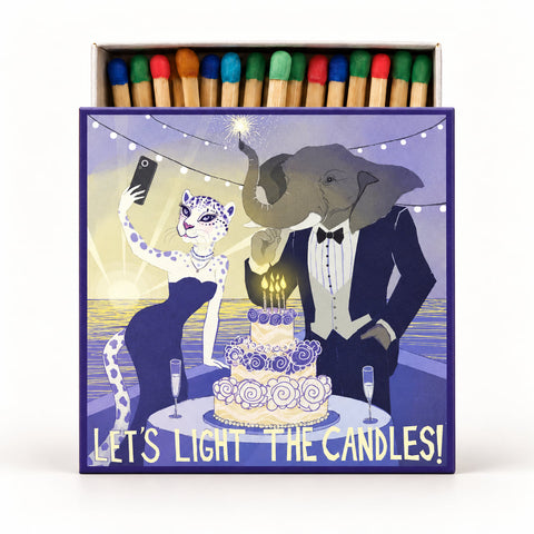 Let's Match & Co – Let's Light the Candles – Dekorative Streichhölzer – 120 Stück