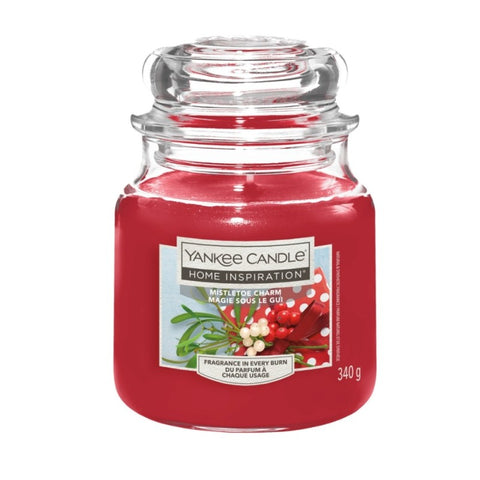 Yankee Candle - Mistletoe Charm - Duftkerze - 340g