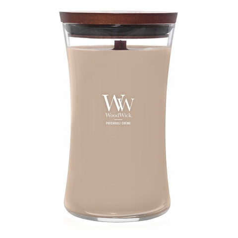 WoodWick - Patchouli Creme - Duftkerze groß - 610g