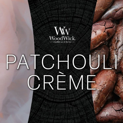 WoodWick - Patchouli Creme - Duftkerze groß - 610g