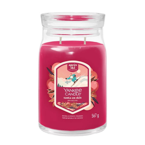 Yankee Candle - Santa on Skis - Signature 2 Docht Duftkerze - 567g