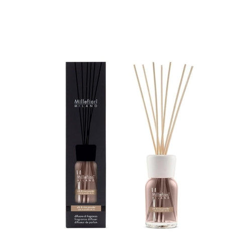 Millefiori Milano - Silk & Rice Powder - Reed Diffuser - 100ml