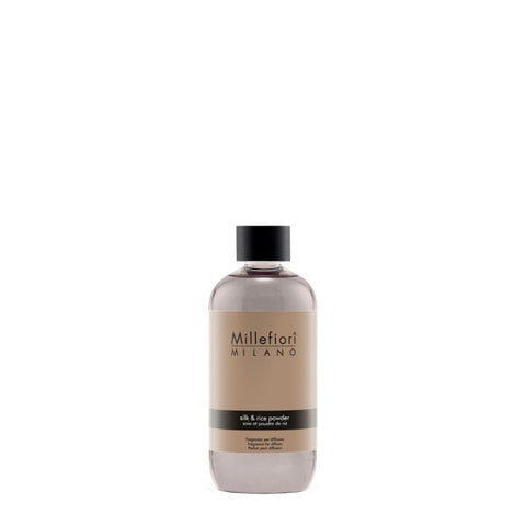 Millefiori Milano - Silk & Rice Powder - Nachfüller für Reed Diffuser - 250ml