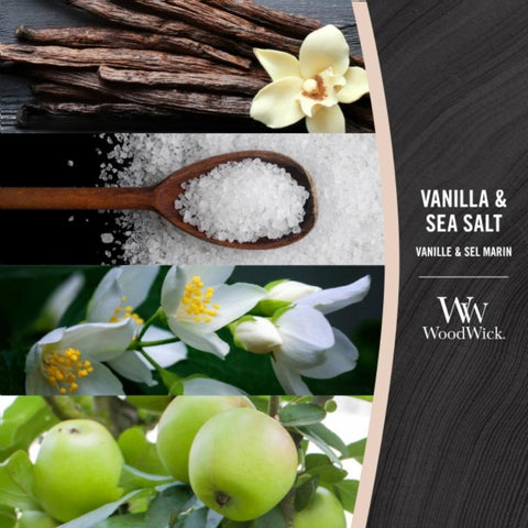 WoodWick - Vanilla & Sea Salt - Ellipse - 454g