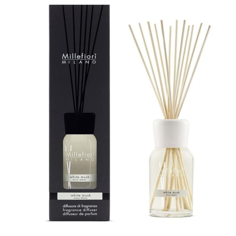 Millefiori Milano - White Musk - Reed Diffuser - 500ml